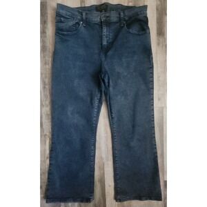 Banana Republic Cropped Bootcut Jeans Womens 31/12 Blue High Rise